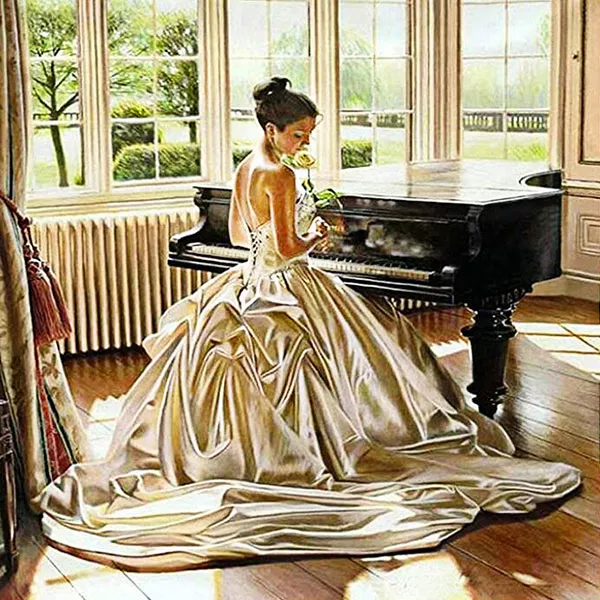 Diamantový-obraz-klavír-žena-šaty