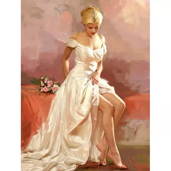 Diamantový-obraz-žena-blondína-šaty