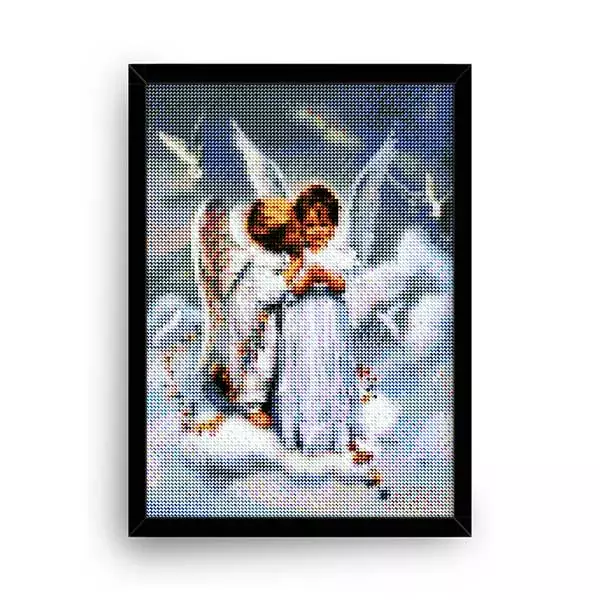 Diamantové-maľovanie-anjelici-deti-obraz-rám