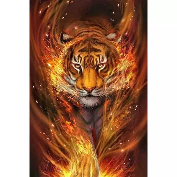 Diamantové-maľovanie-tiger-oheň