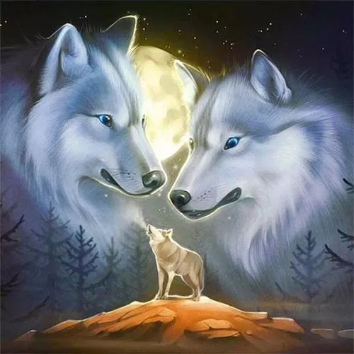 Diamantové-maľovanie-vlky-noc