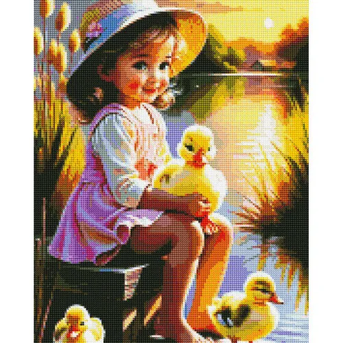 Diamantové-maľovanie-dievčatko-pri-jazere-obraz