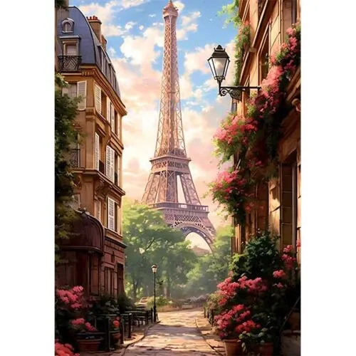 Diamantové-maľovanie-Eiffelova-veža-ulička