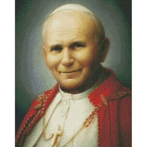 Diamantové-maľovanie-Pápež-Ján-pavol-II.obraz